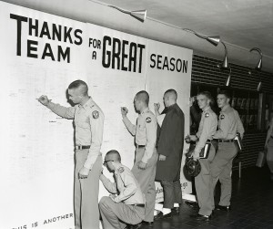 Thank you card for Football Team